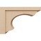 Ekena Millwork 8"W x 24"D x 16"H Classic Emerson Rough Cedar Woodgrain TimberThane Corbel, Primed Tan CORUR08X24X16EMRRCPR - alternate 3